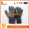 Black T/C Shell, Black Latex Coating Gloves, Crinkle Finish (DKL338)